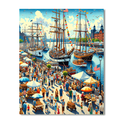 The Groningen Seaports Festival Paint By Color