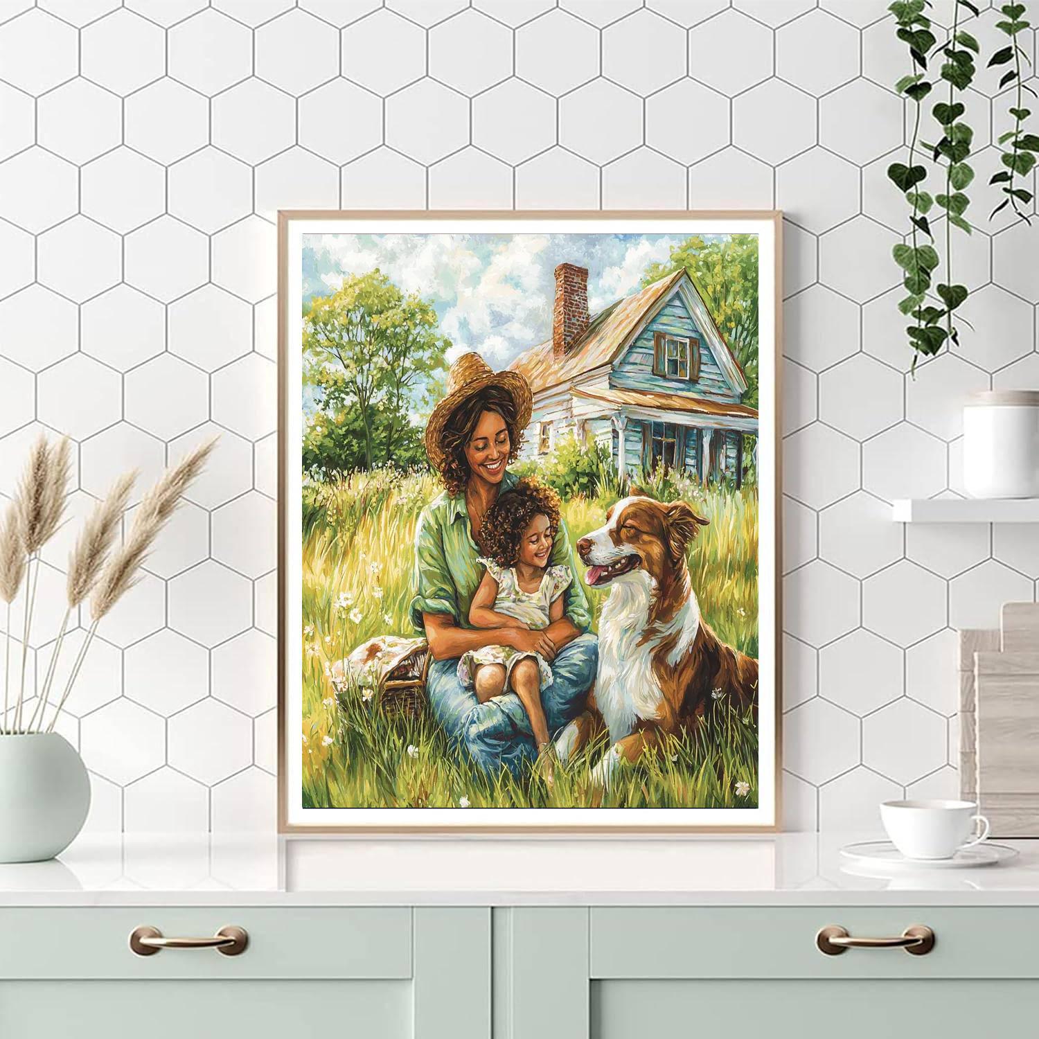 A Heartfelt Hug Paint By Numbers