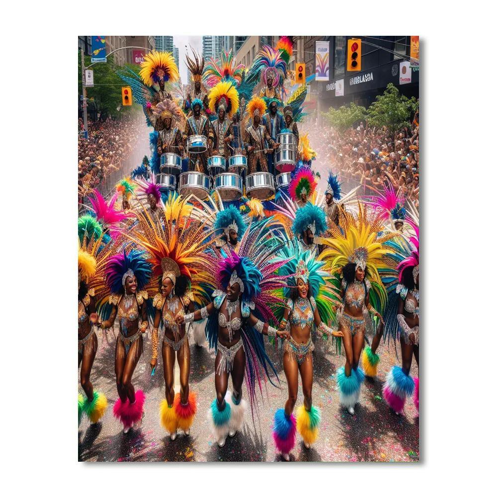 Caribana Festival - Toronto Numbered Painting Kits