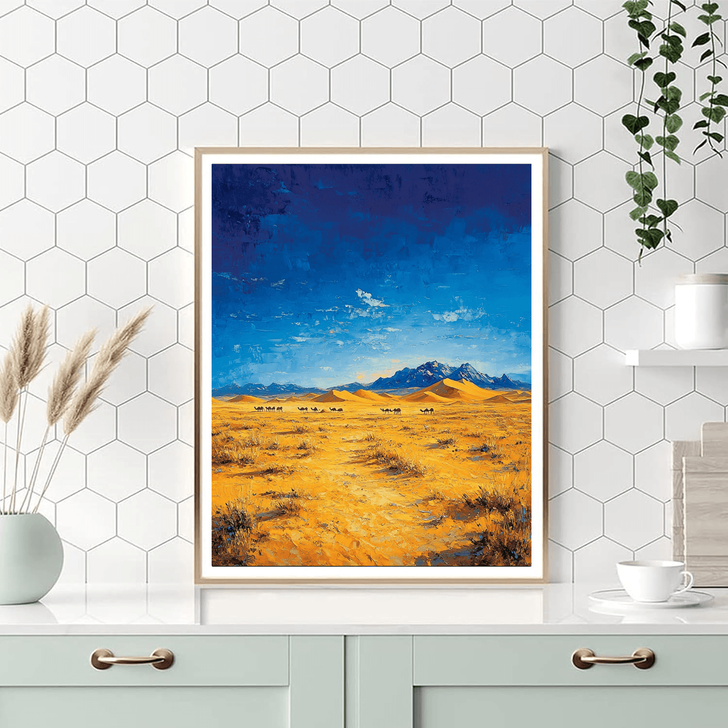 Silk Road's Gobi Desert Paint By Numbers Kits