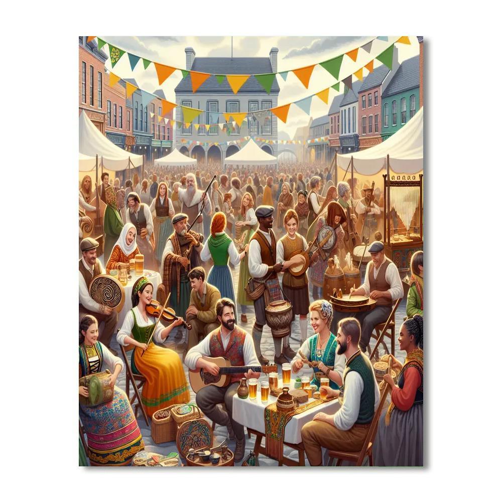 Celtic Heritage Festival - Ireland Paint By Numbers