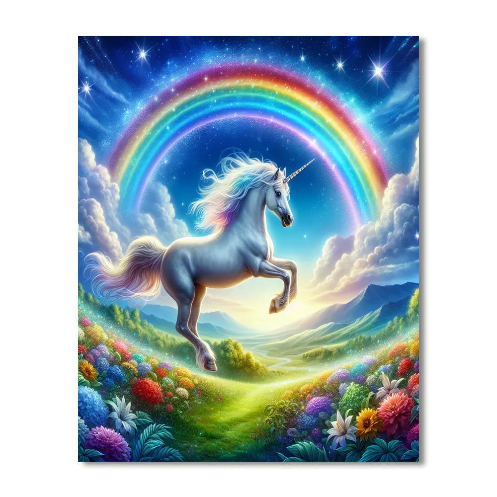 Creative Unicorn Adventure Numbered Painting Kits