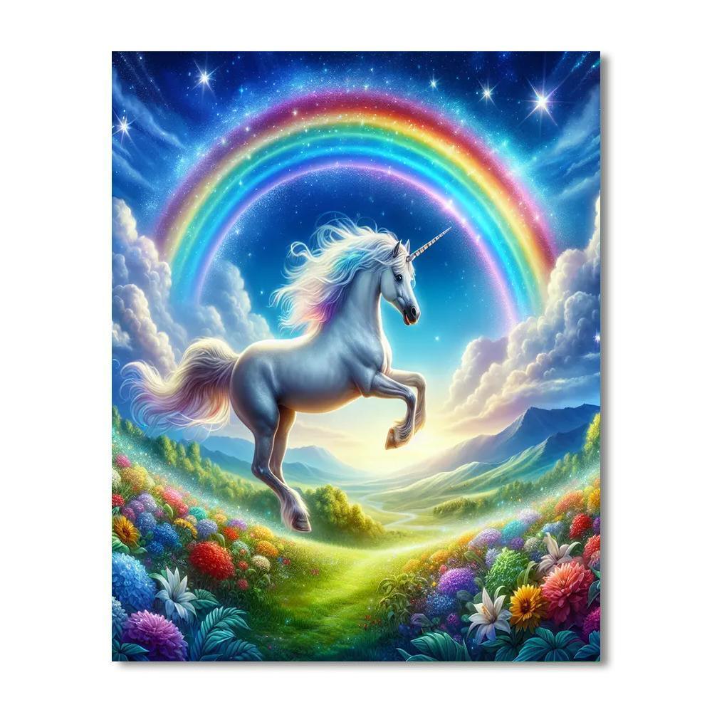 Creative Unicorn Adventure Numbered Painting Kits
