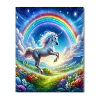 Creative Unicorn Adventure Numbered Painting Kits