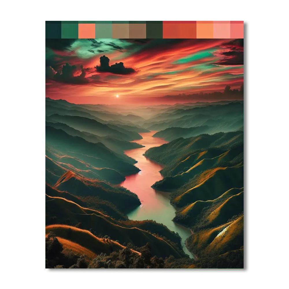 Timeless Landscapes Paint By Number