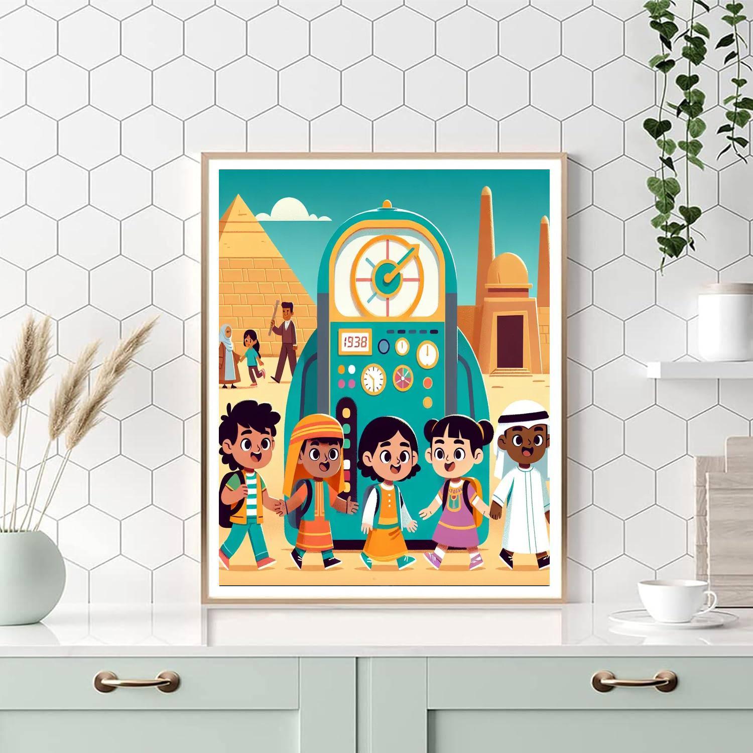 Time Travel Explorers Paint By Numbers