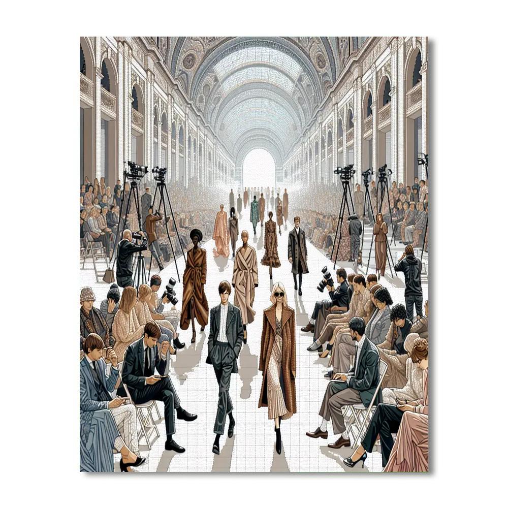 Milan Fashion Week - Milan Paint By Numbers