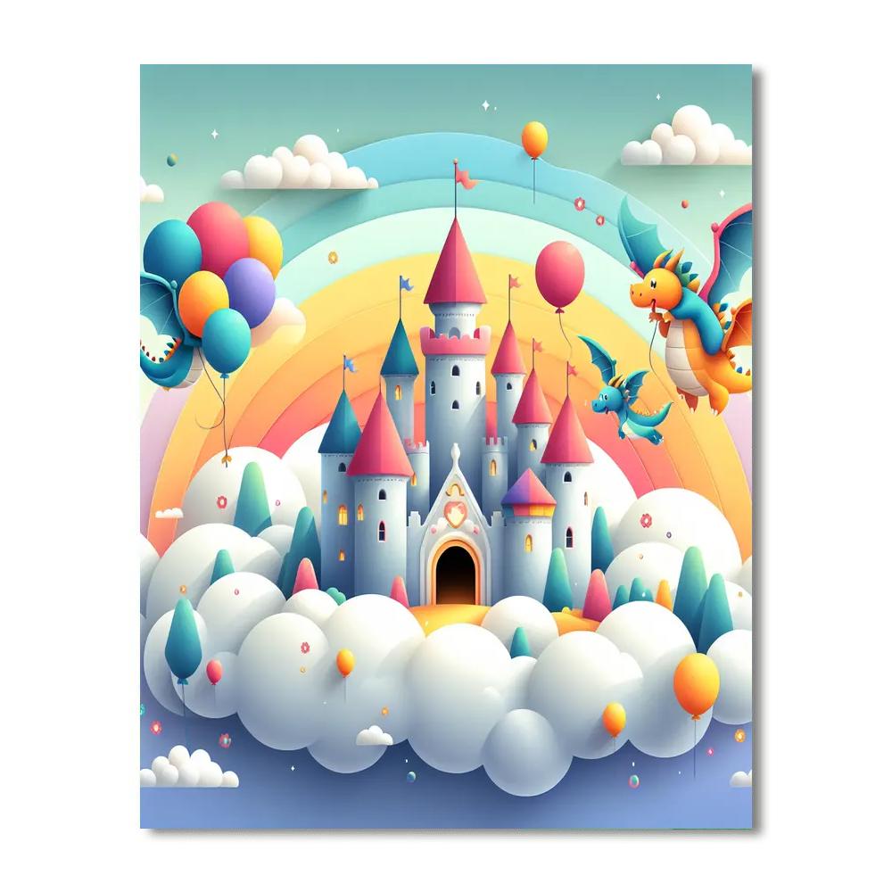 Sky Kingdom Fantasy Paint By Numbers Kits