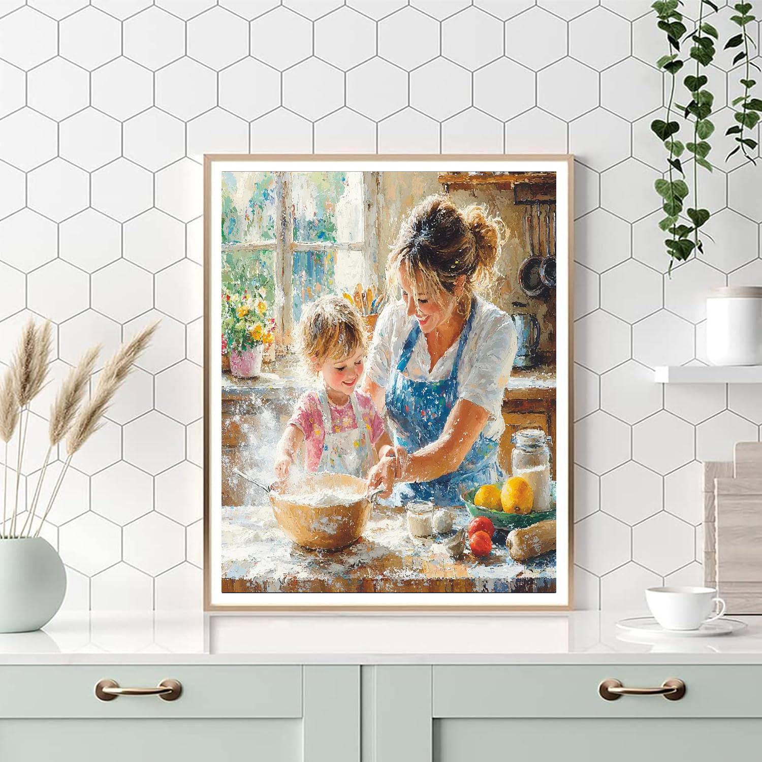 Bonding Over Baking DIY Paint By Numbers