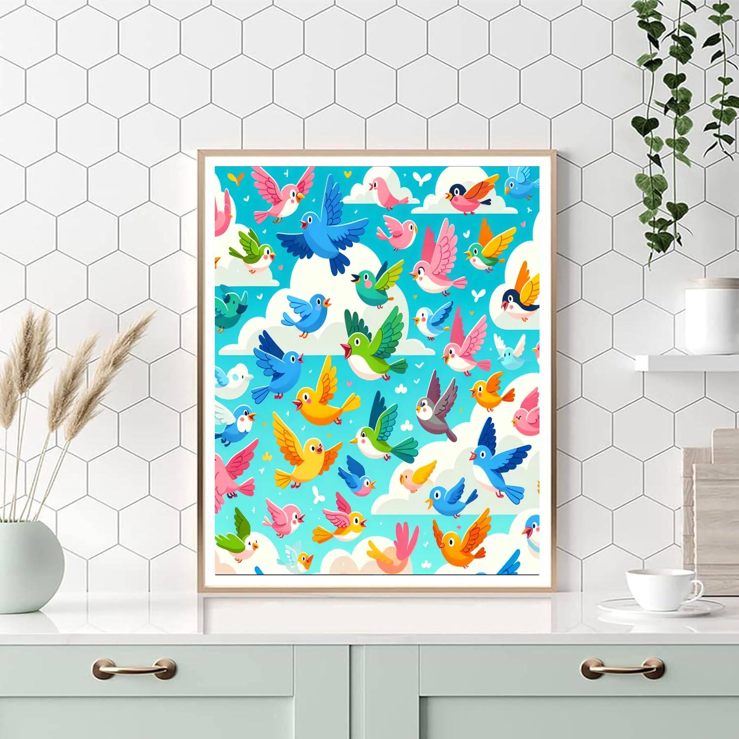 Creatures Of The Sky Paint By Numbers Kits