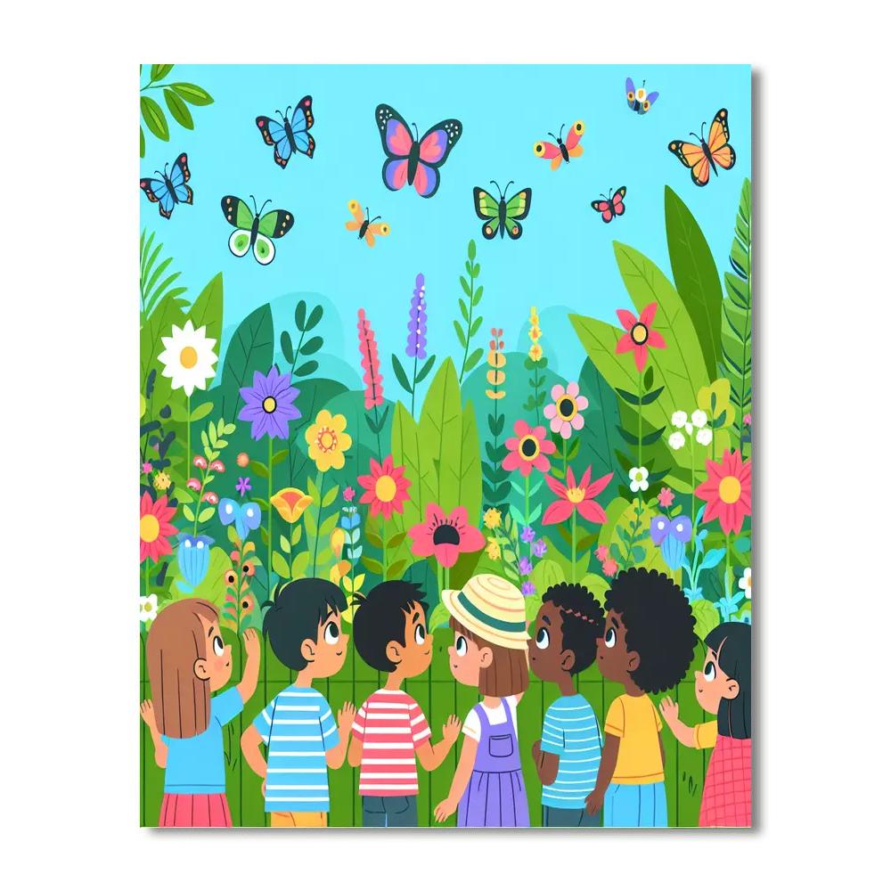 Explorers Of Nature Painting Number Kit