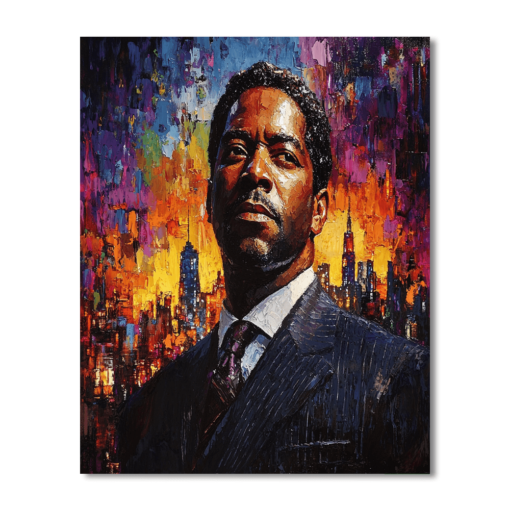 Denzel Washington: The Powerful Voice Of A Generation Paint By Numbers