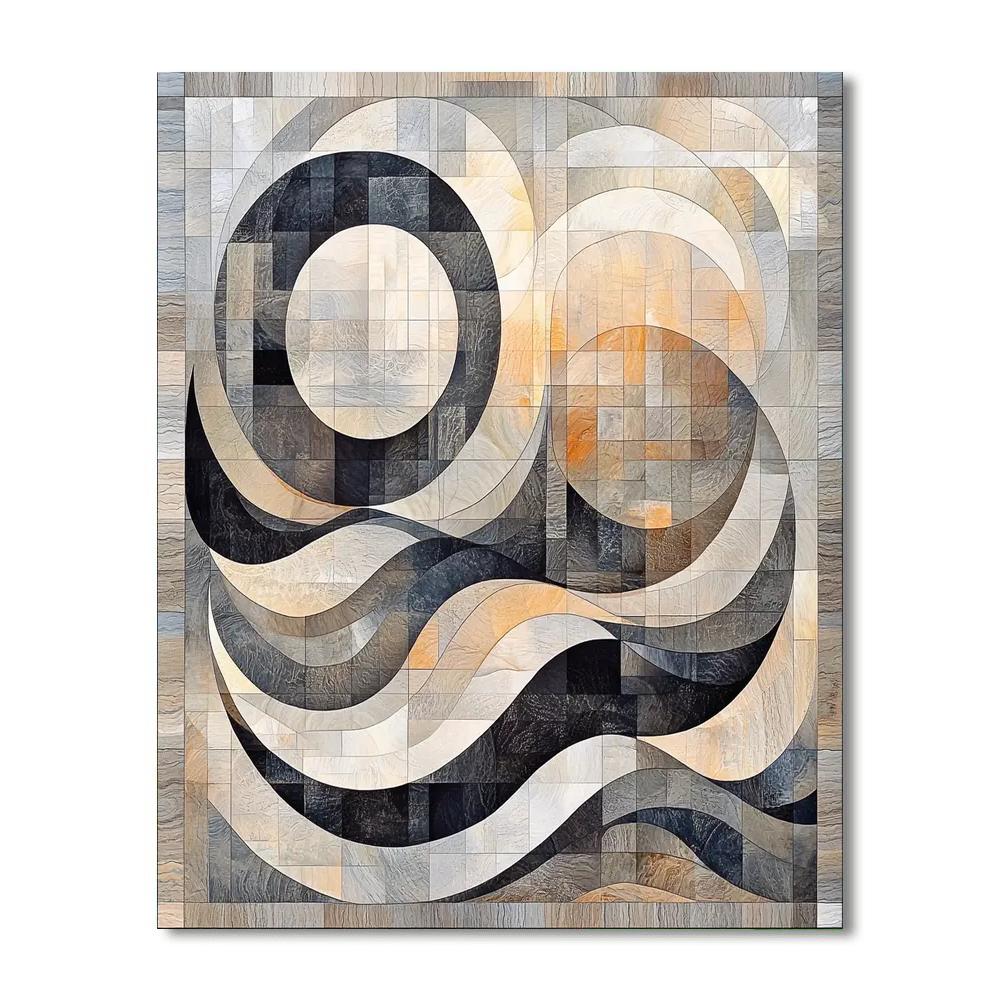 M.C. Escher Inspired The Harmony Of Patterns  Paint By Numbers Kits