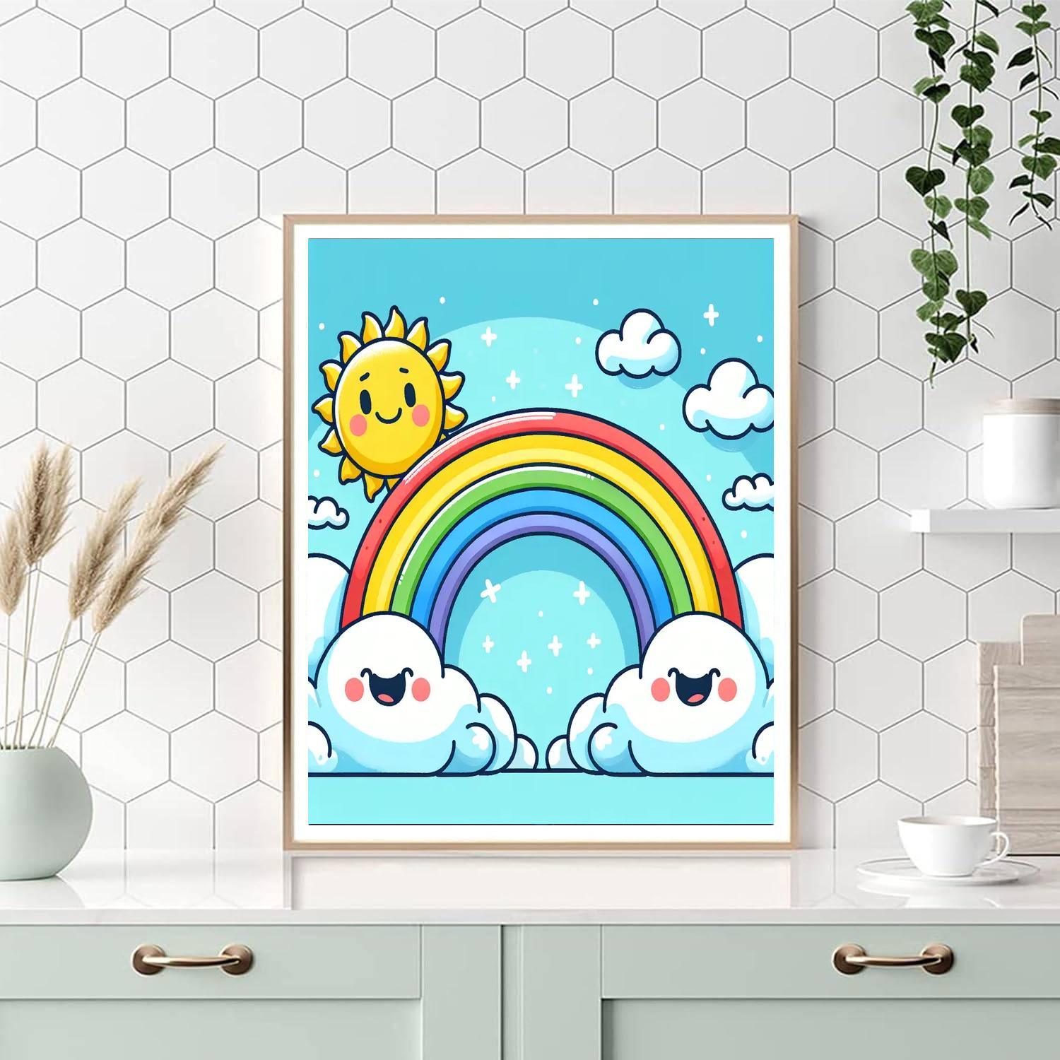 Wondrous Weather Wonders Painting By Numbers Kit