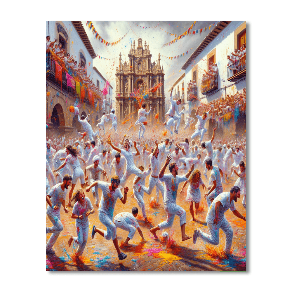 Cascamorras - Spain Paint By Color