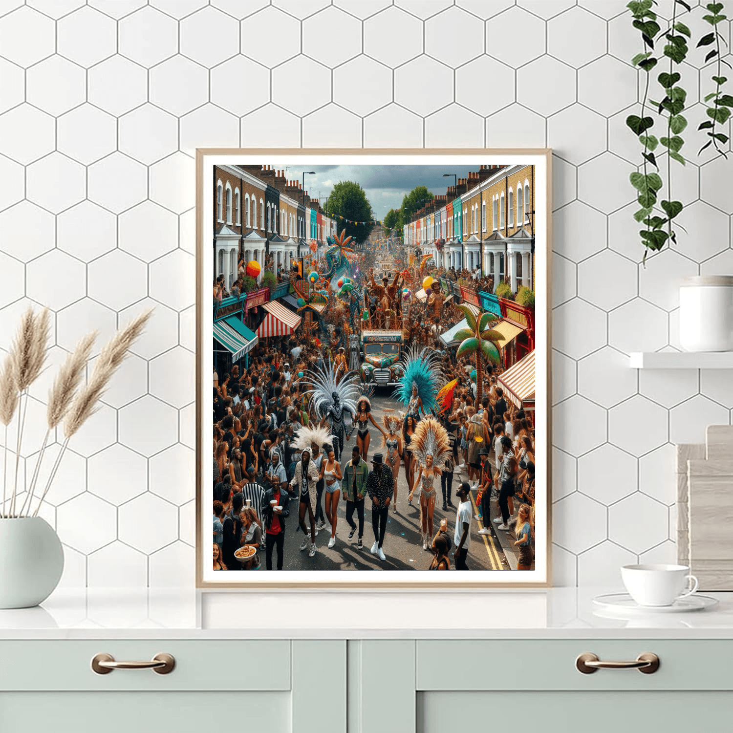 Notting Hill Carnival Number Painting