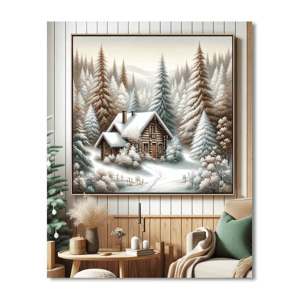 Cozy Cabin Paint By Color