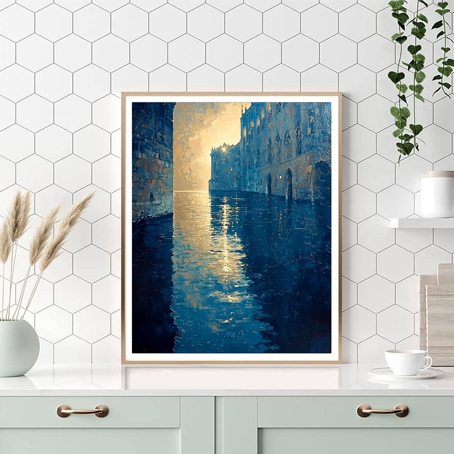 Caravaggio Inspired Reflections In Stillness  DIY Paint By Numbers