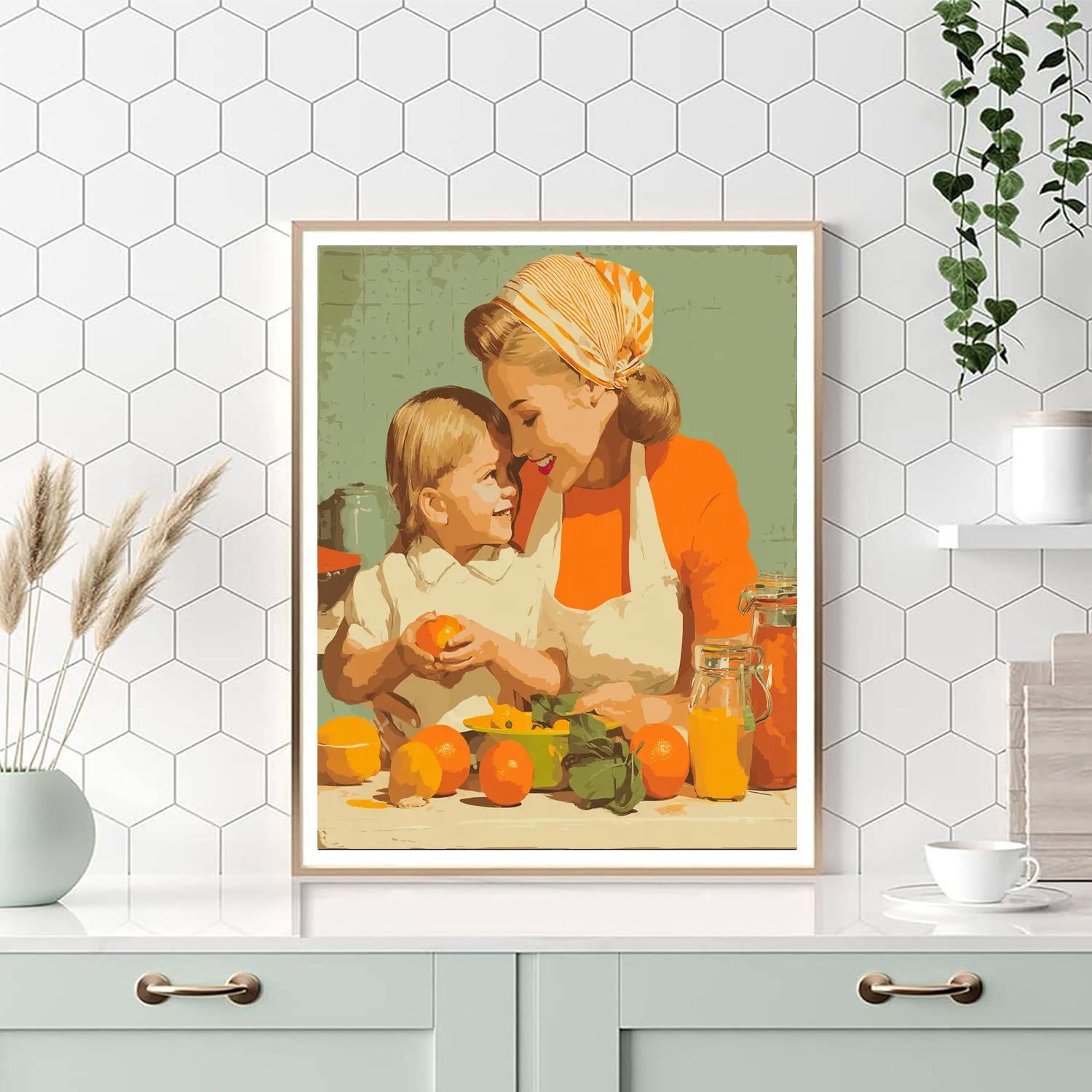 Mom’s Special Recipe Number Painting