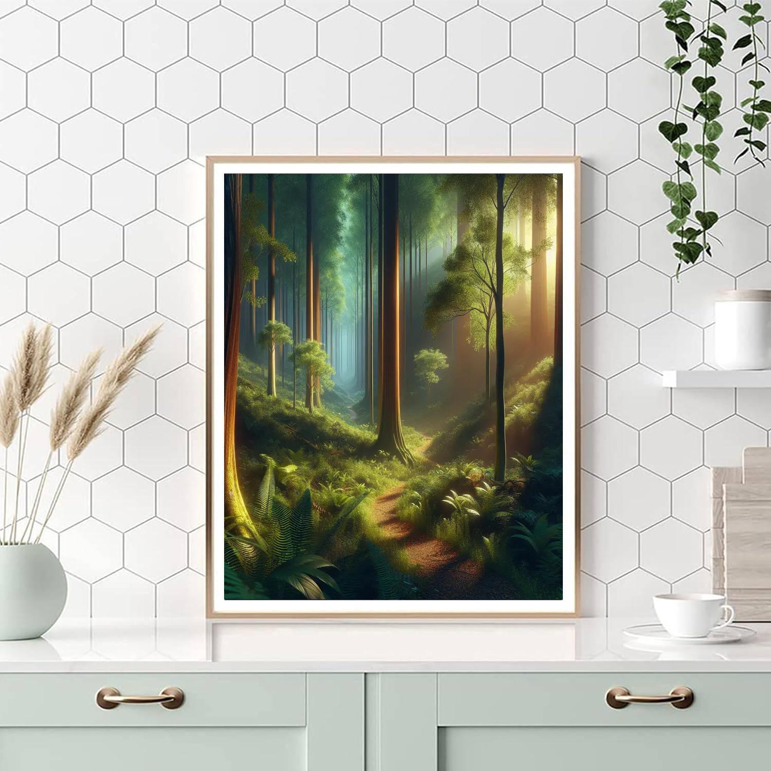 Forest Trail Adventure Paint By Numbers