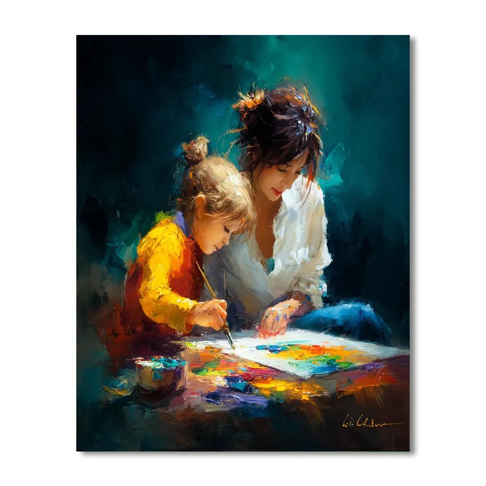 An Afternoon Of Art DIY Paint By Numbers