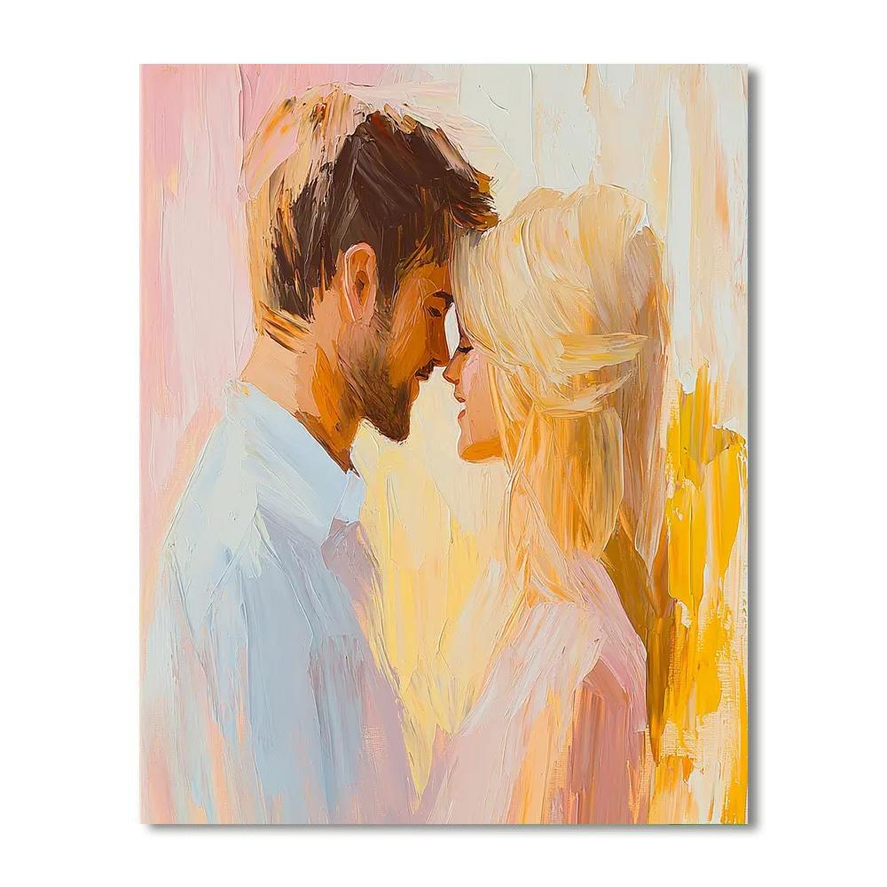 A Mother’s Whisper Number Painting