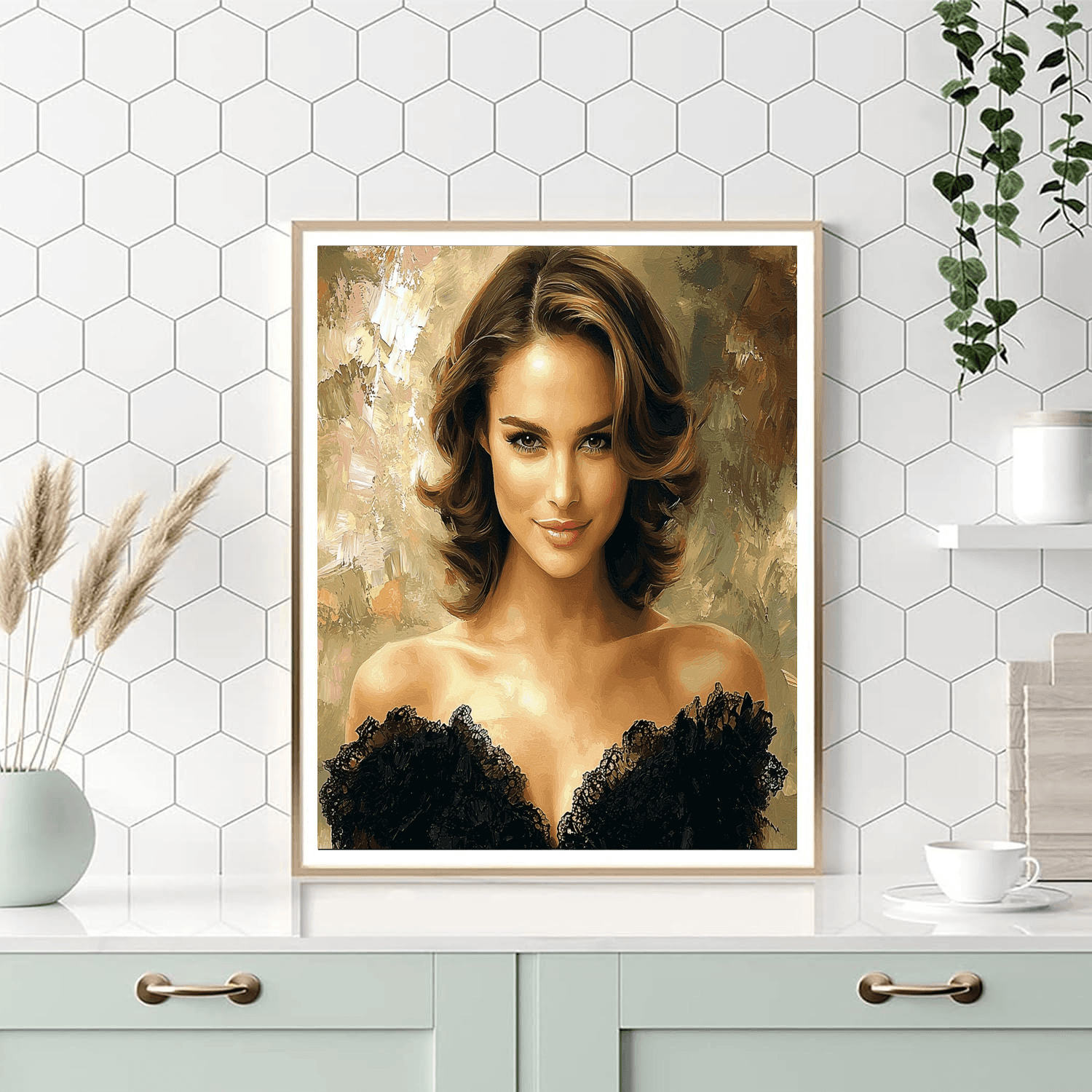 Natalie Portman: The Empowered Force Of The Stars Numbered Painting Kits
