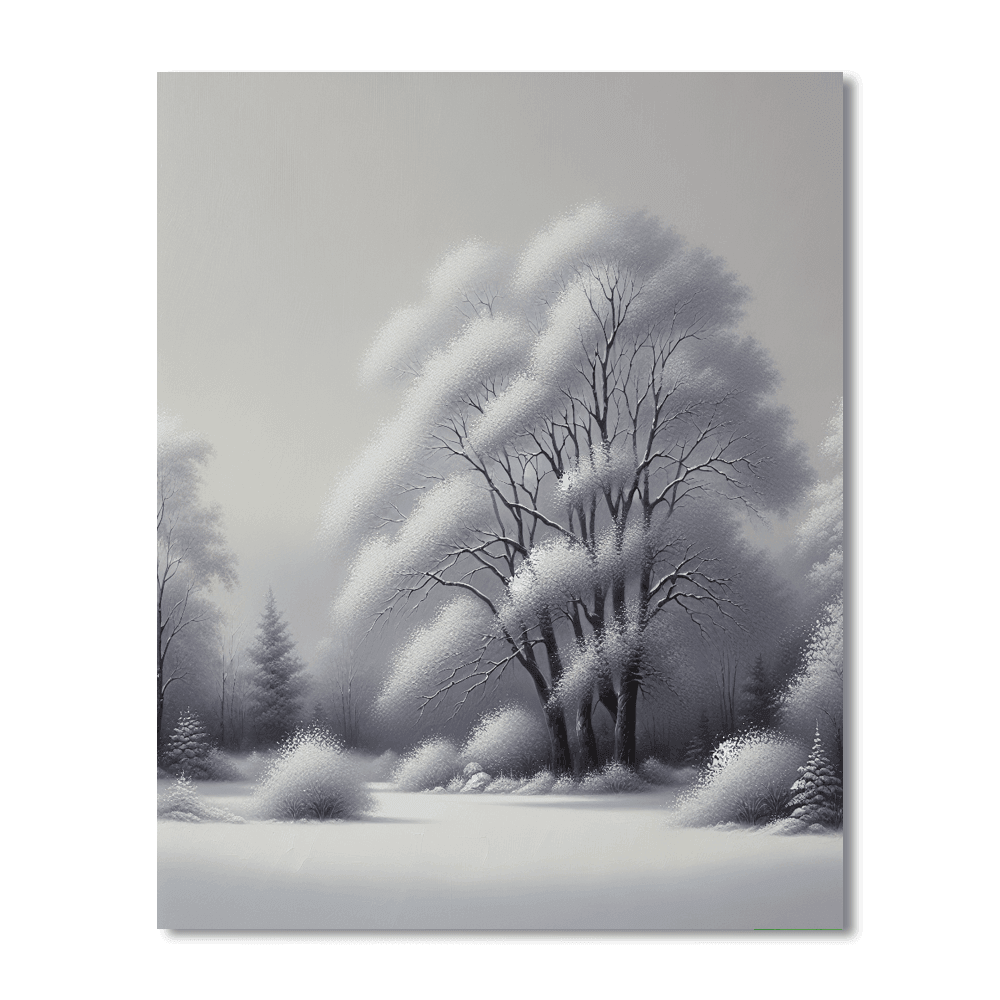 Winter Silence Painting By Numbers Kit