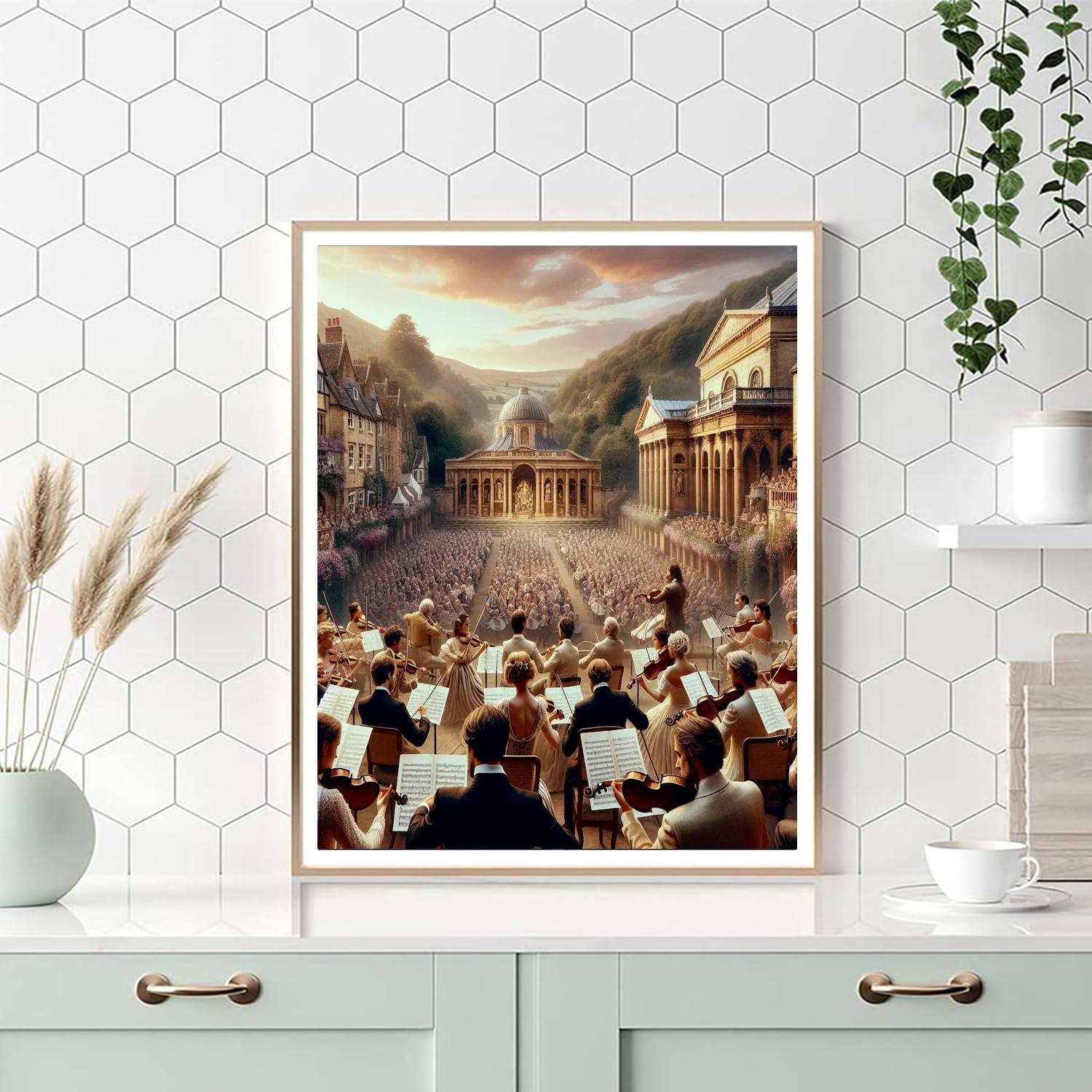 Salzburger Festspiele Painting By Numbers Kit