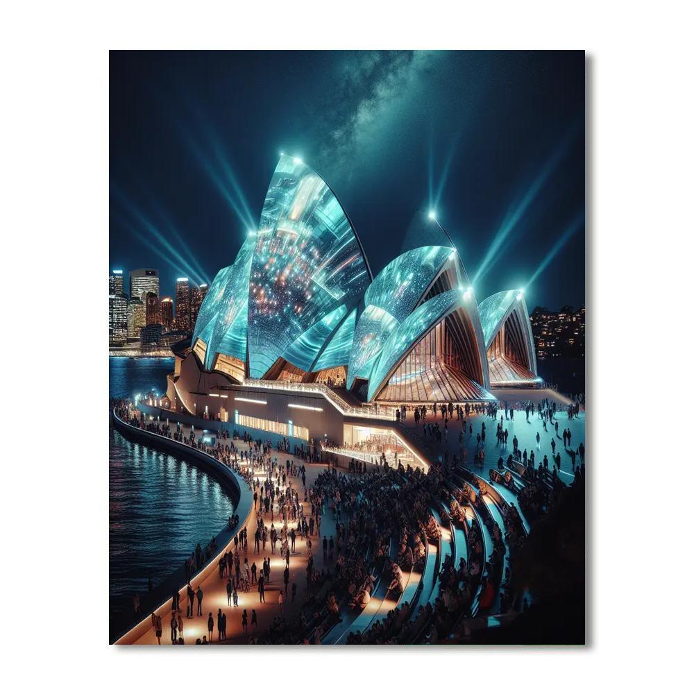 The Vivid Festival Paint By Number