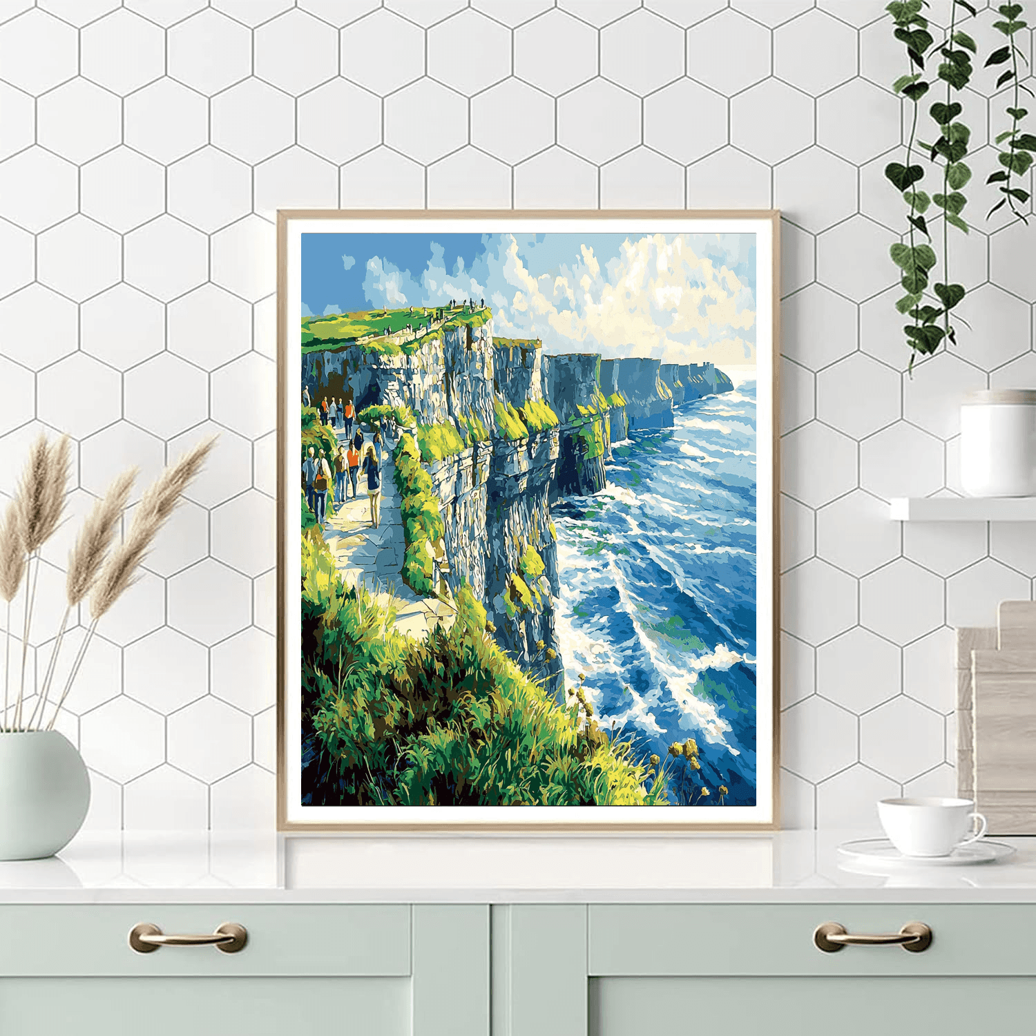 The Cliffs Of Moher DIY Paint By Numbers