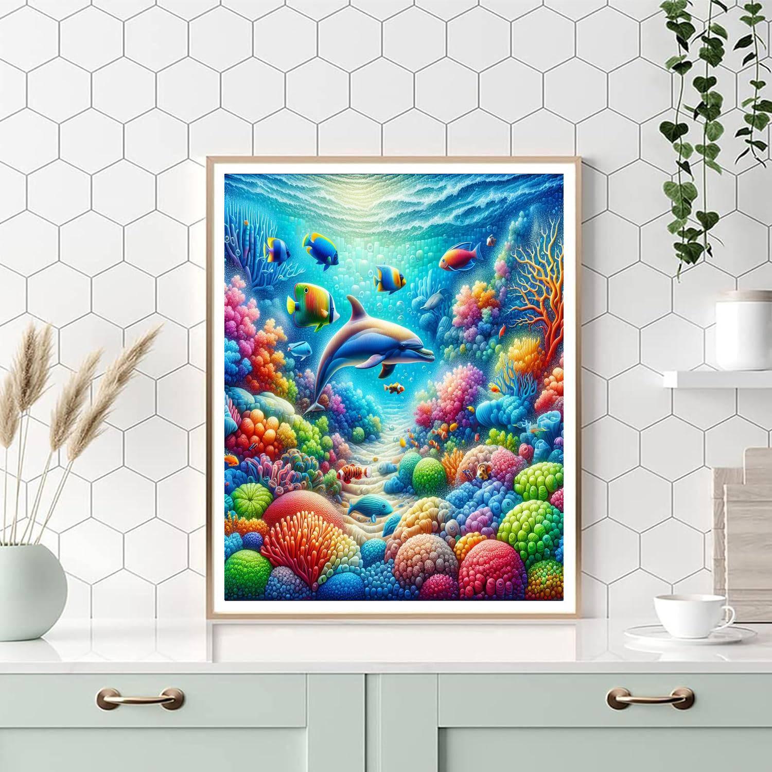 Mystic Underwater World Paint By Numbers