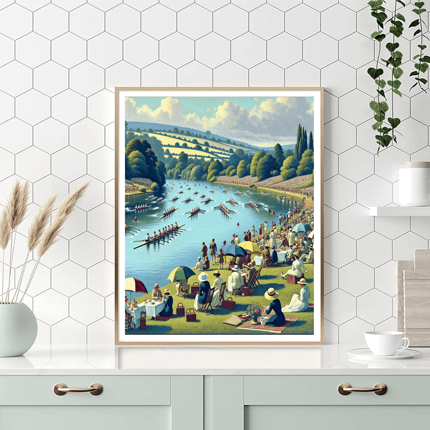 Henley Royal Regatta - Uk Numbered Painting Kits