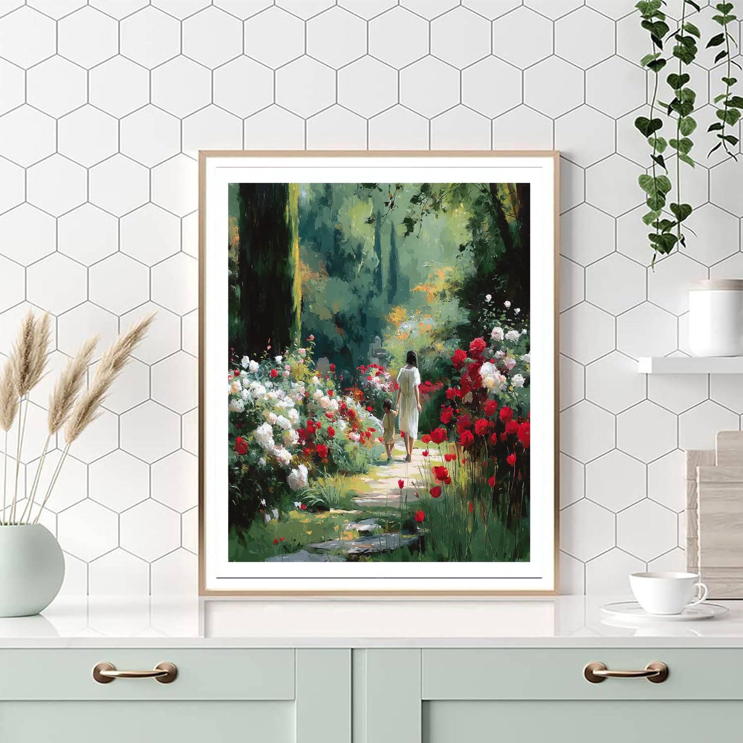 Garden Stroll Paint By Numbers Kits