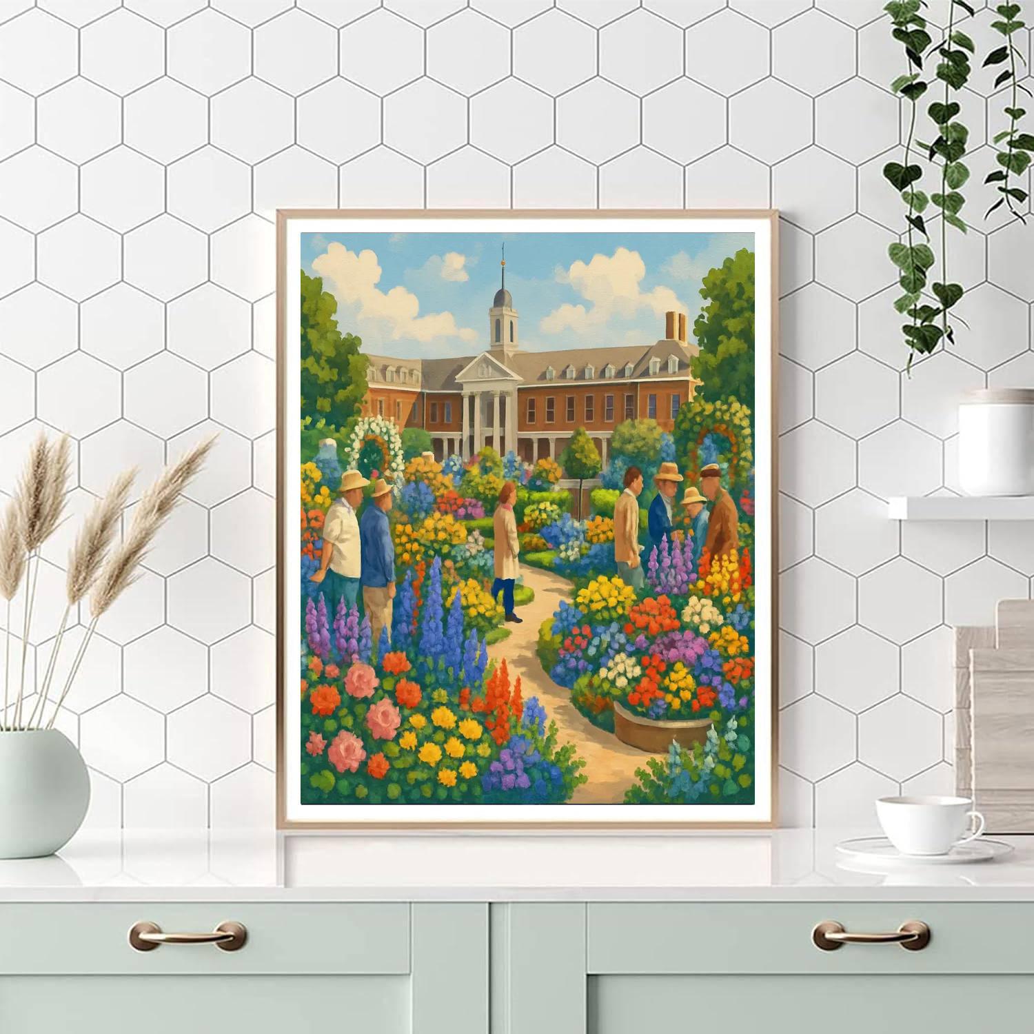 Chelsea Flower Show - London Painting By Numbers Kit
