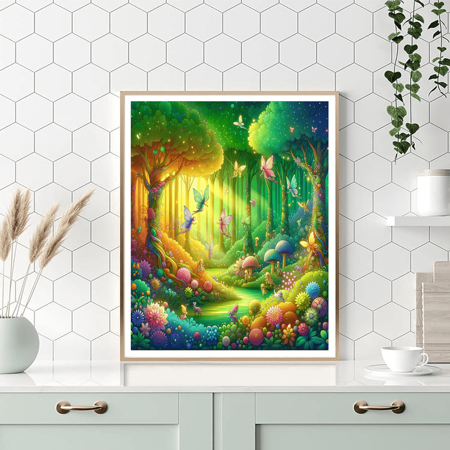 Enchanted Glade Painting By Numbers Kit