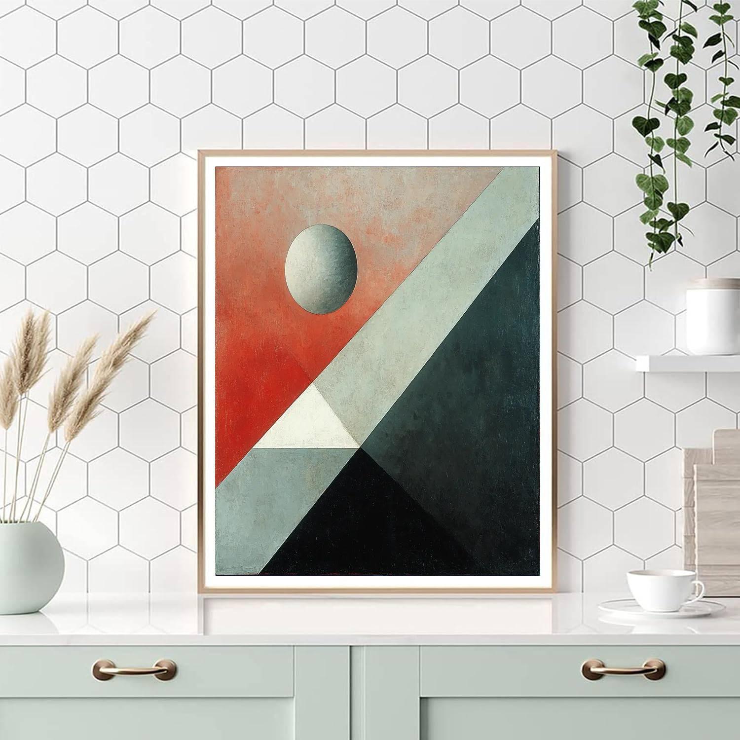 Kazimir Malevich Inspired Simplicity Of Balance  Paint By Numbers Kits