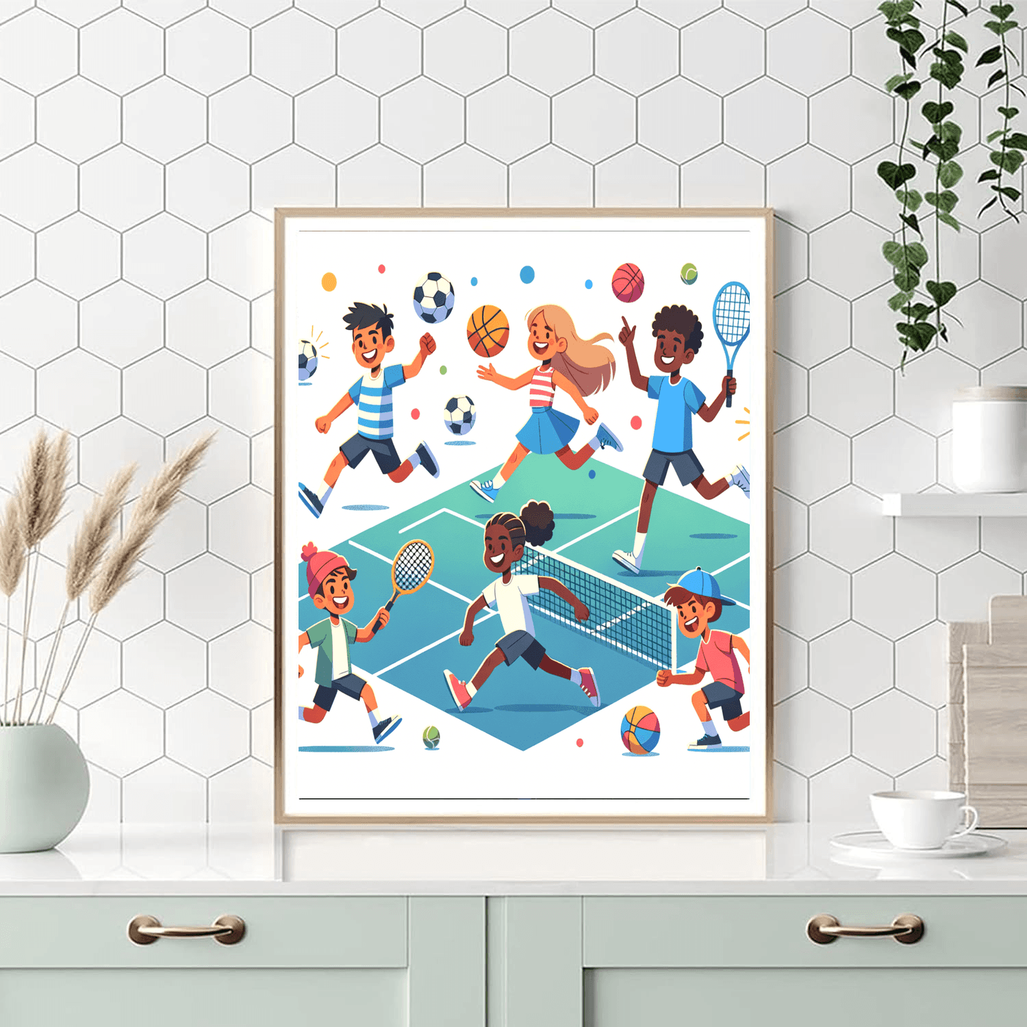 Sports Extravaganza DIY Paint By Numbers