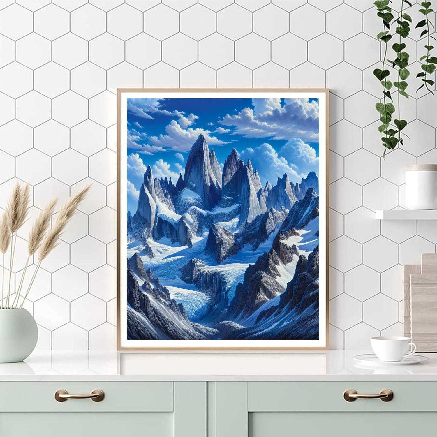 Mountain Majesty Vision Painting Number Kit