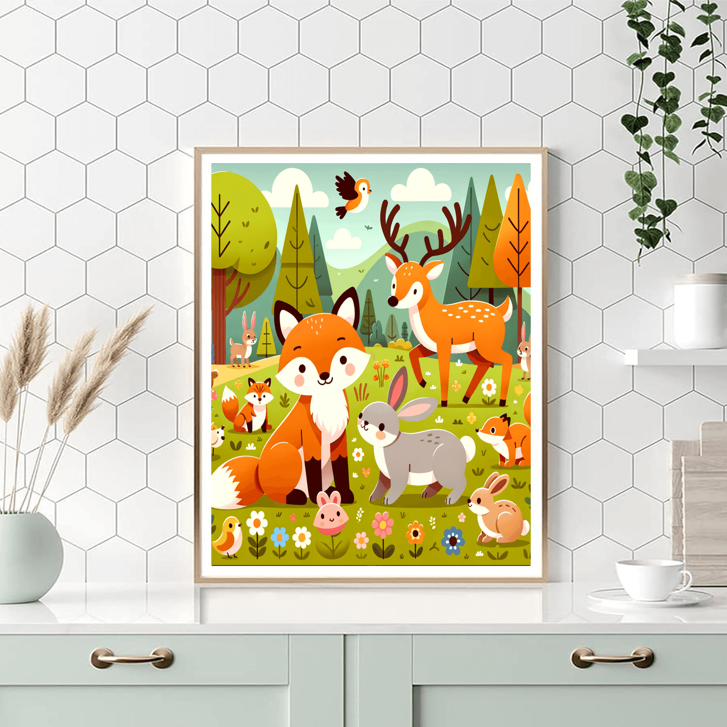 Fantastic Forest Fun Paint By Numbers Kits