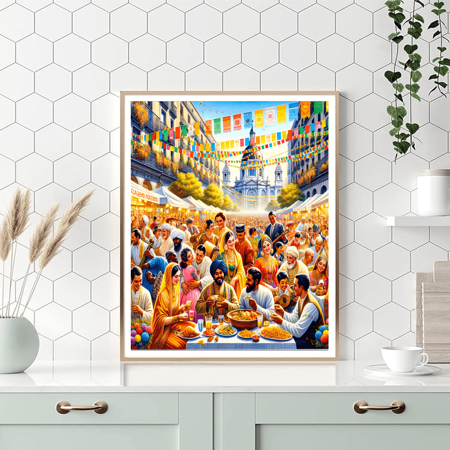 Fiesta De San Isidro - Madrid, Spain Paint By Number