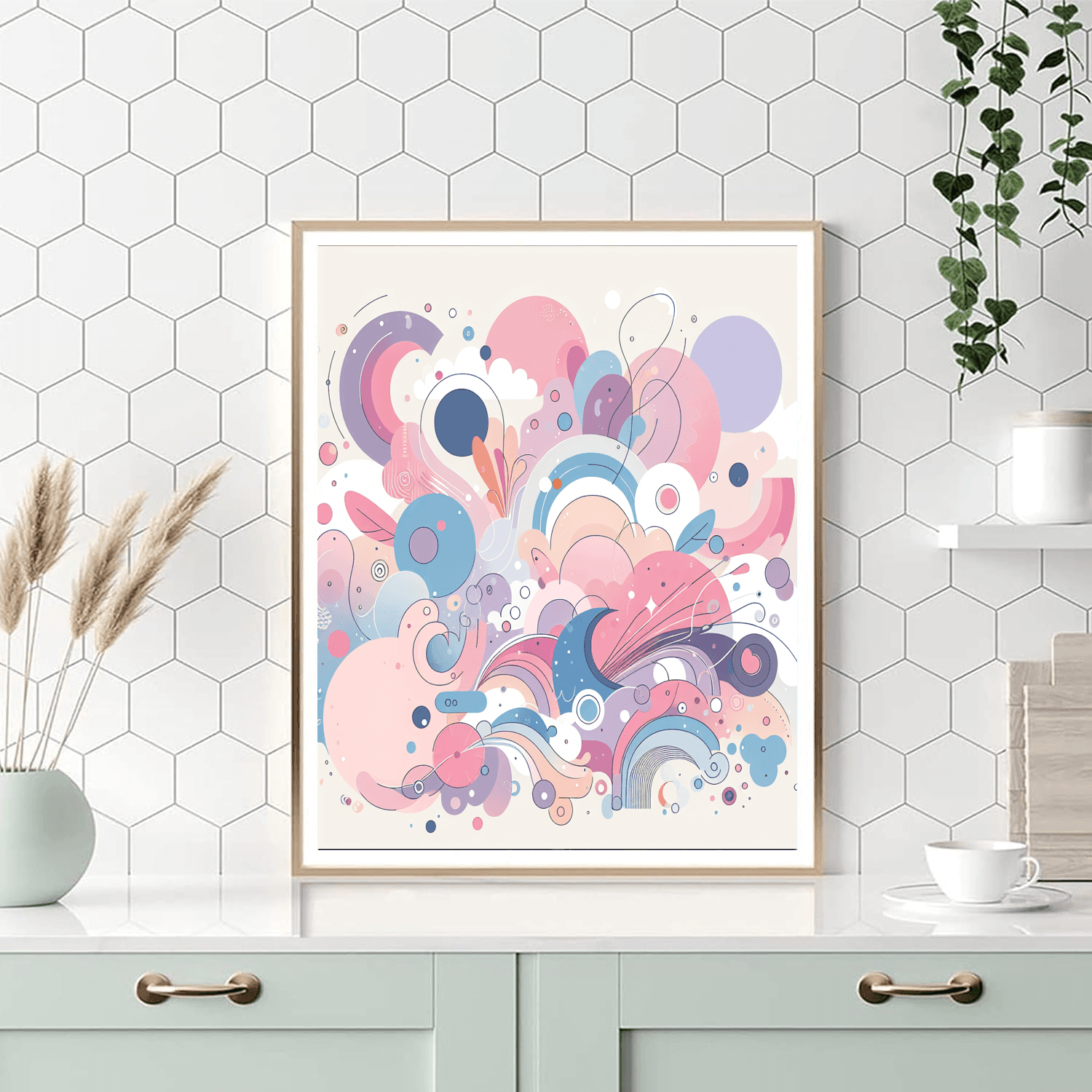 Playful Pastel Dreams Paint By Color