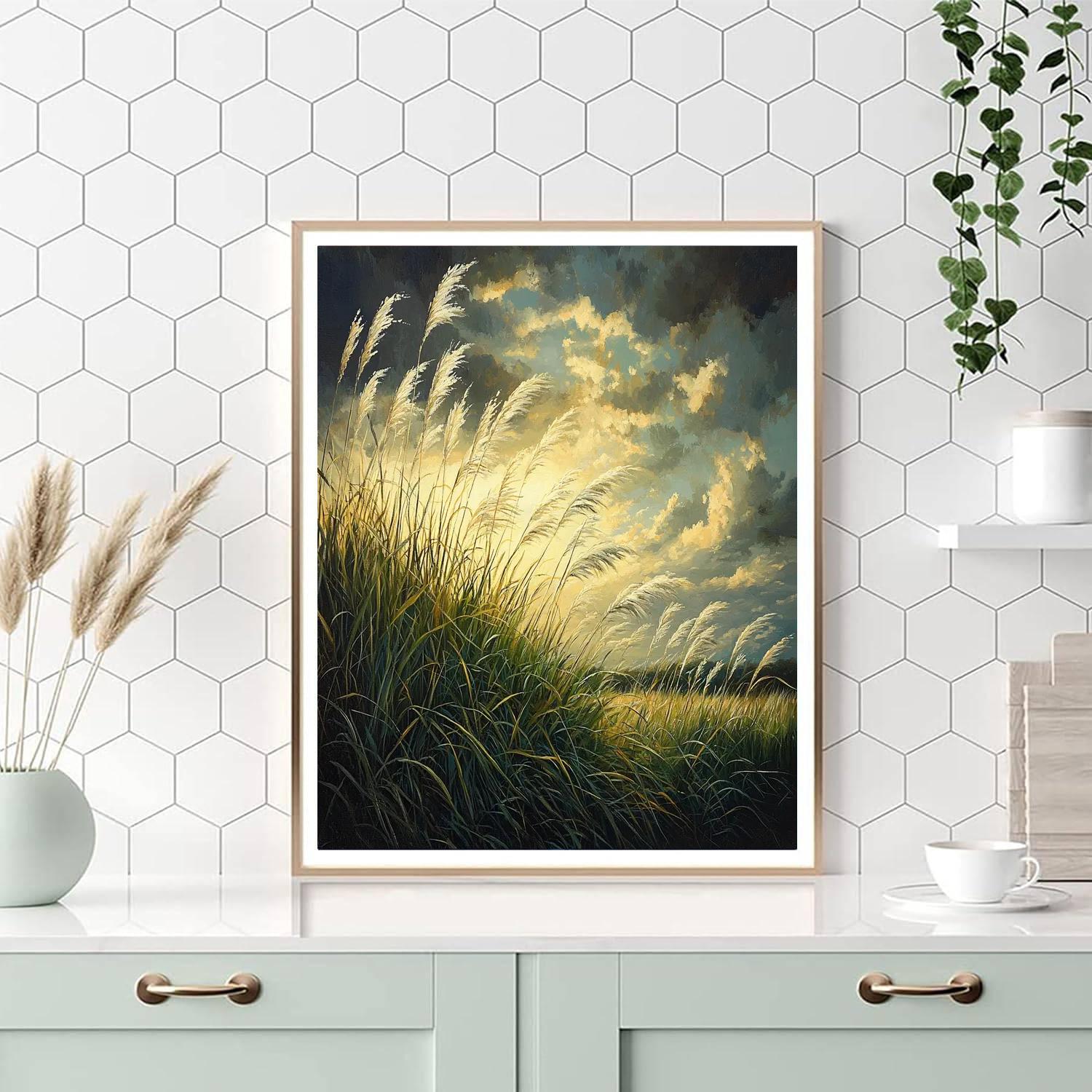 Caravaggio Inspired The Silent Gale  Paint By Color