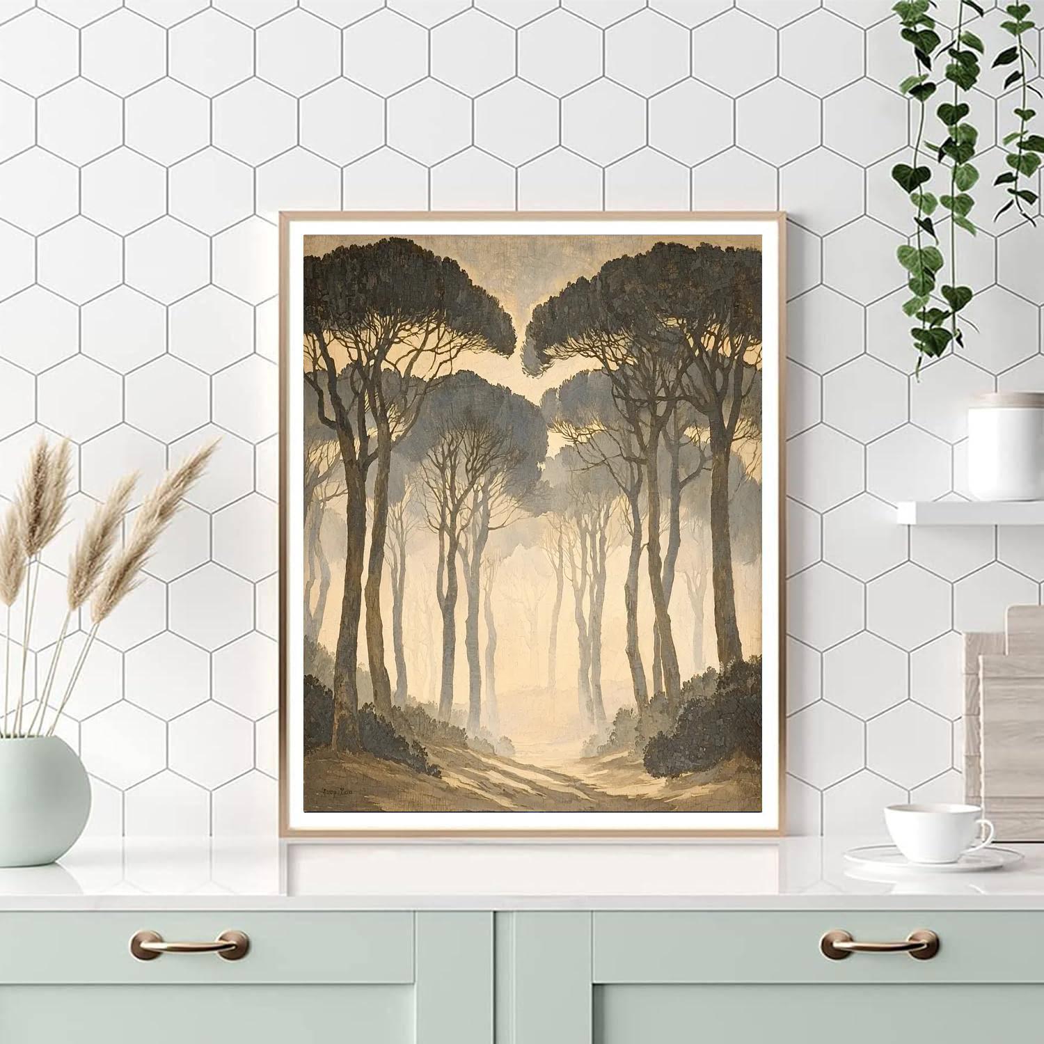 Leonardo Da Vinci Inspired The Dance Of Light And Shadow  Paint By Number