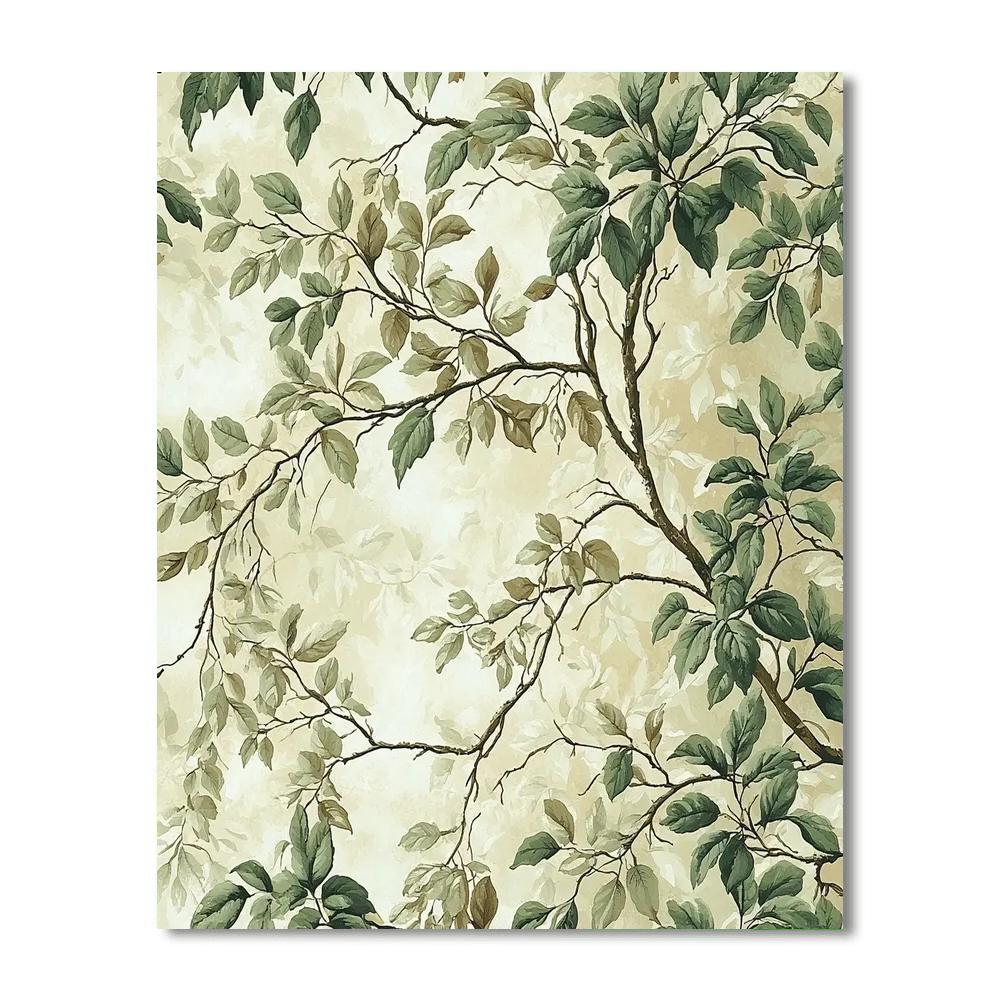 Leonardo Da Vinci Inspired Symphony Of Forest Whispers  Paint By Number