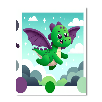 Exploring Dragon Number Painting
