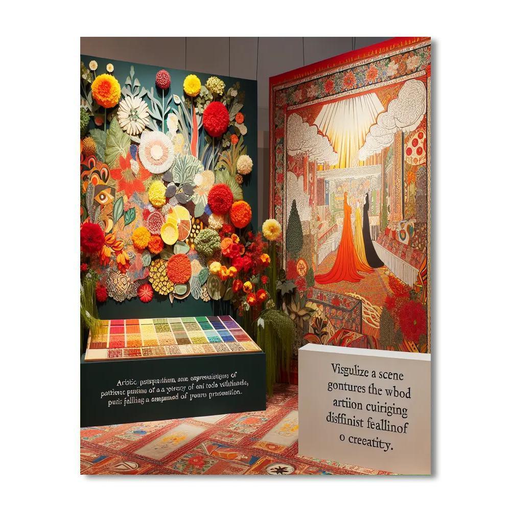 Frida's Vibrant Vision Paint By Numbers Kits