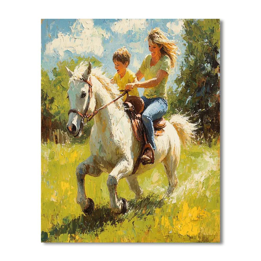 Guiding Light Of Love Paint By Number