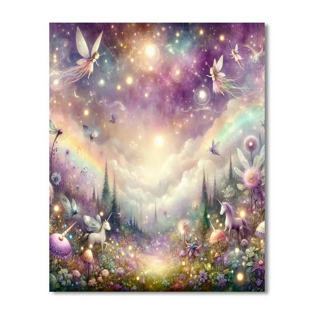 Mysterious Fairy Land Paint By Color
