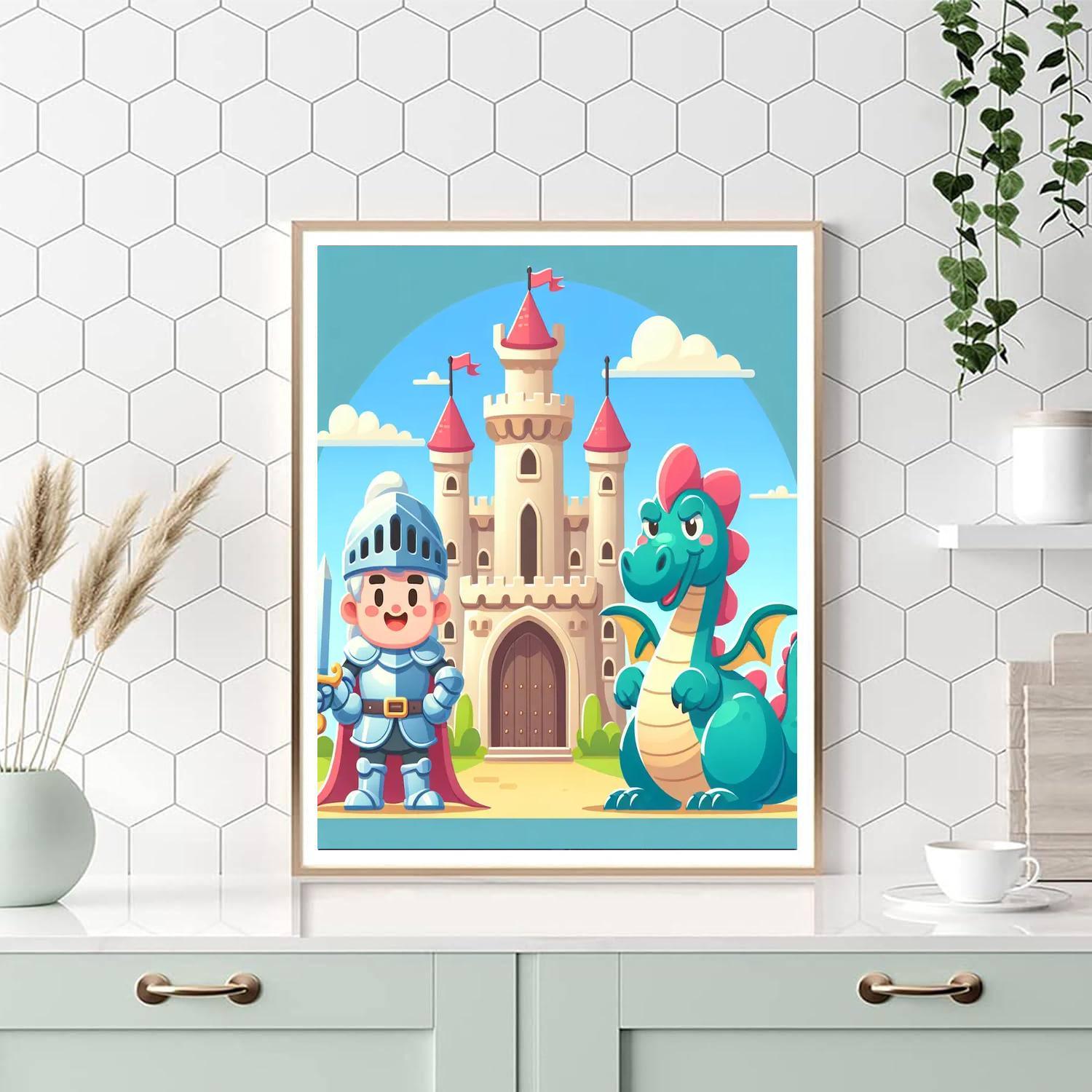 Enchanted Castle Playtime Paint By Color